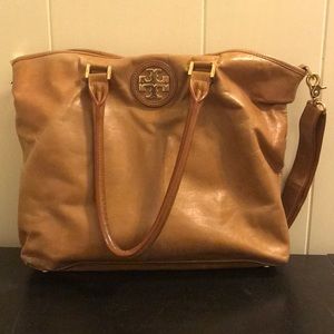 Tan Tory Burch Tote